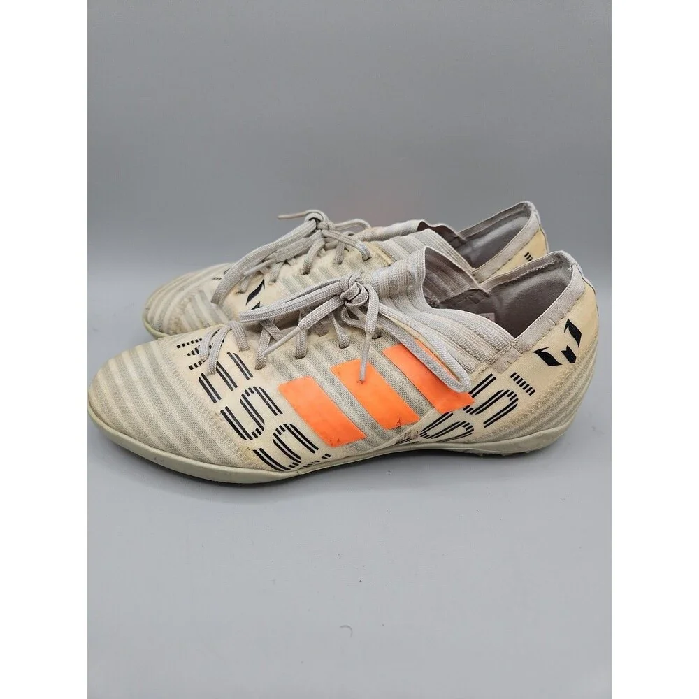 Adidas Nemeziz Messi Tango 17.3 Soccer Cleats White Youth Boys/Mens 5 M